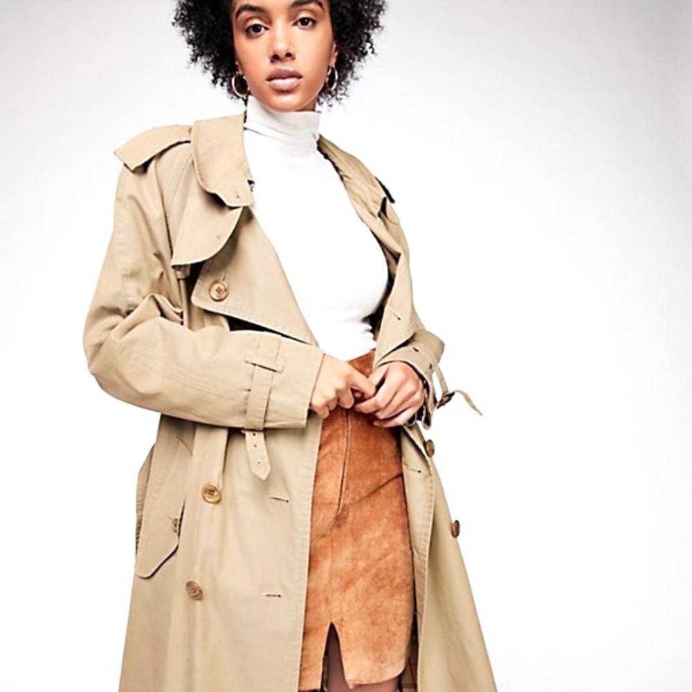 AUTHENTIC Burberry Vintage Trench - Picture 7 of 9